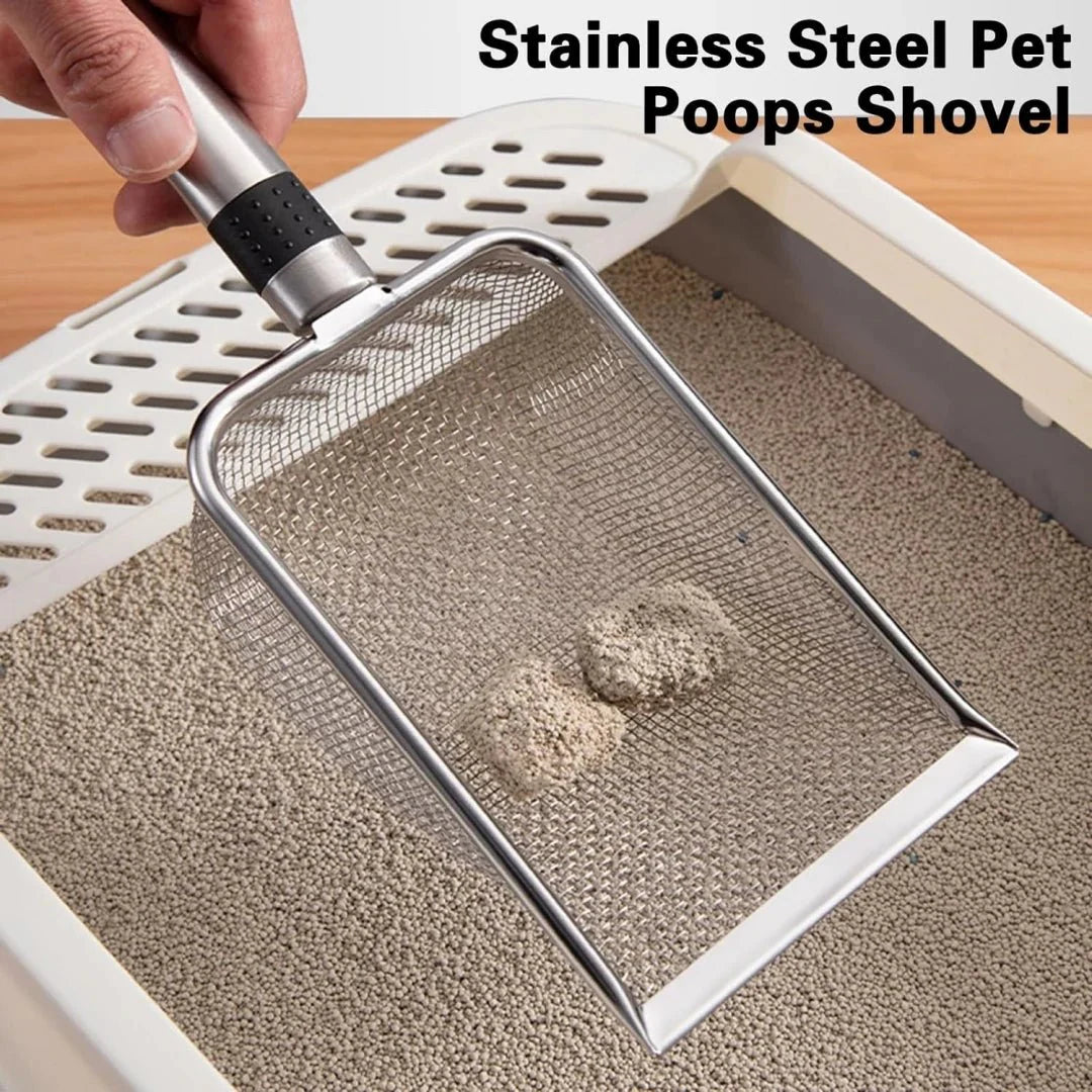 Durable Metal Litter Scoop - Purrfection Palace