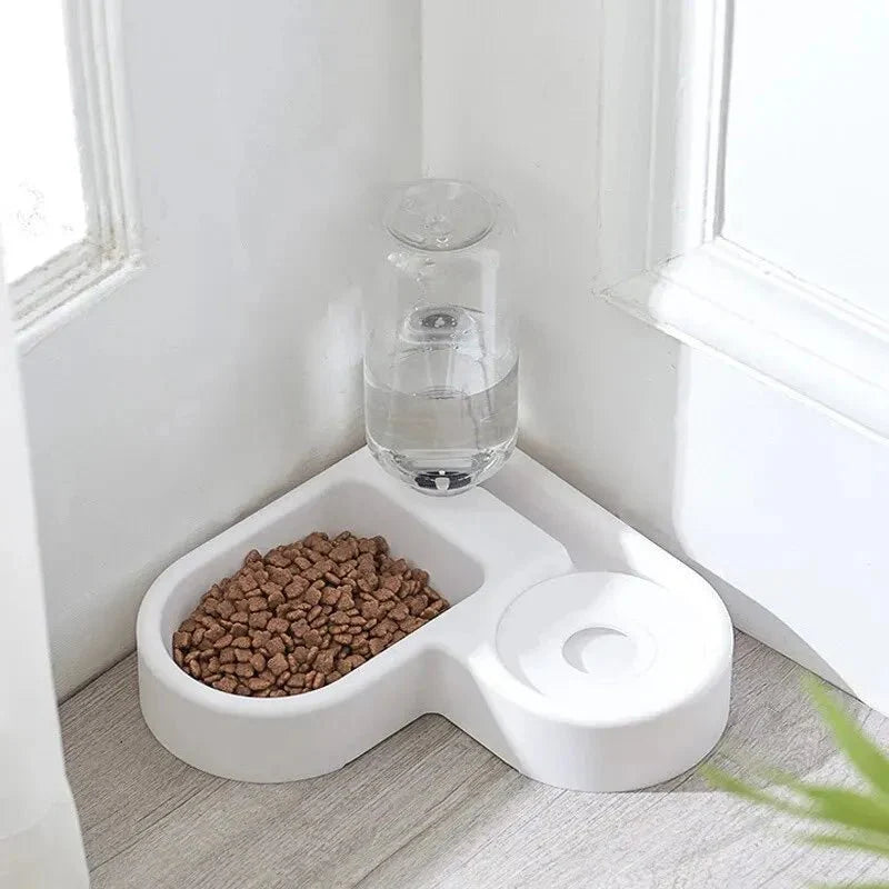 Perfect Duo Pet Bowl Set - Purrfection Palace