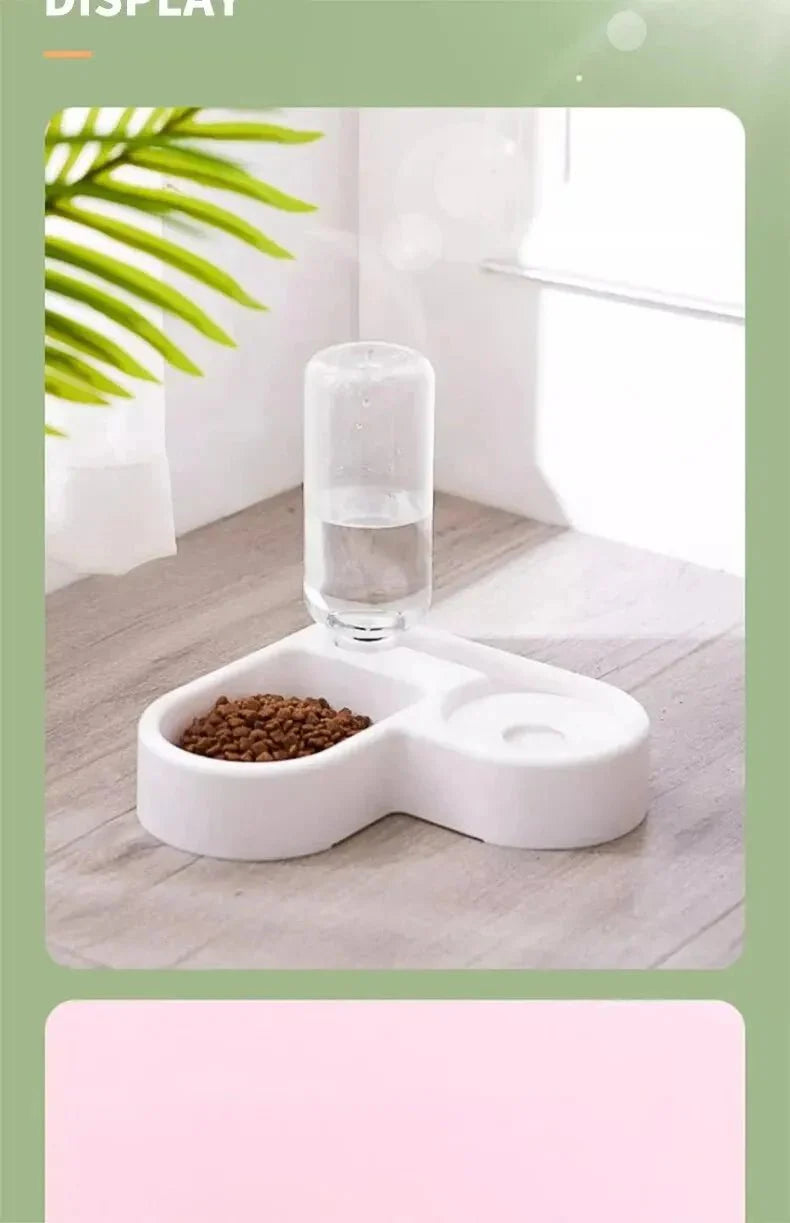 Perfect Duo Pet Bowl Set - Purrfection Palace