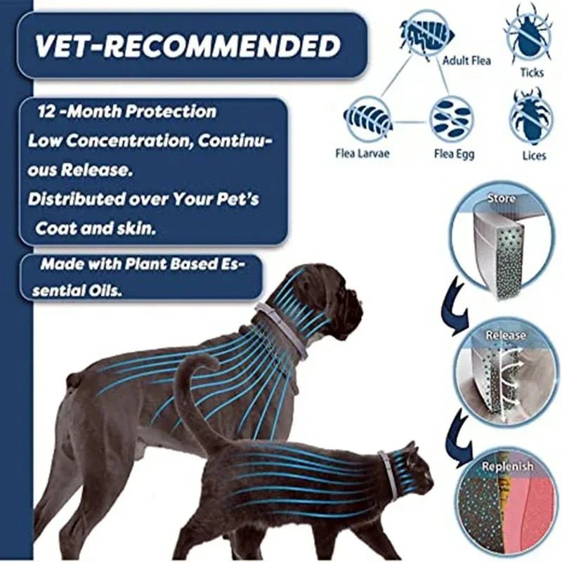 Pet Anti - Flea Tick Collar - Purrfection Palace