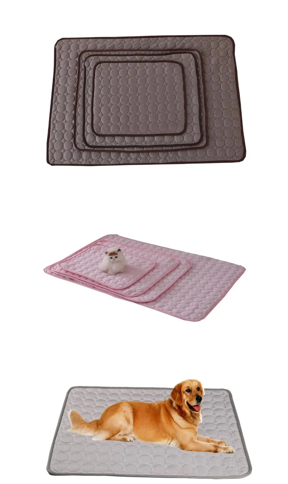 Pet Cooling Mat for Summer - Purrfection Palace