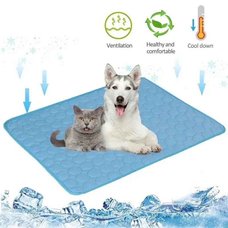 Pet Cooling Mat for Summer - Purrfection Palace