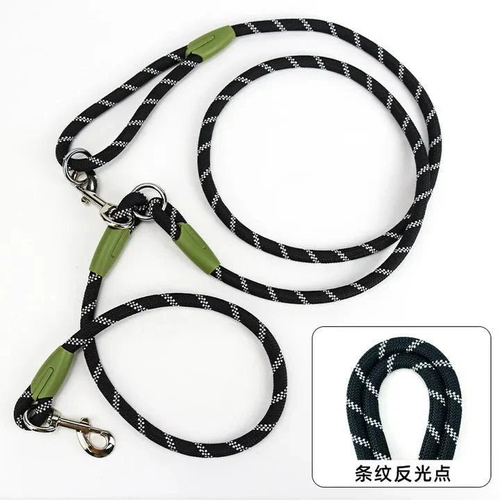 Reflective Nylon Hands - Free Dog Leash - Purrfection Palace