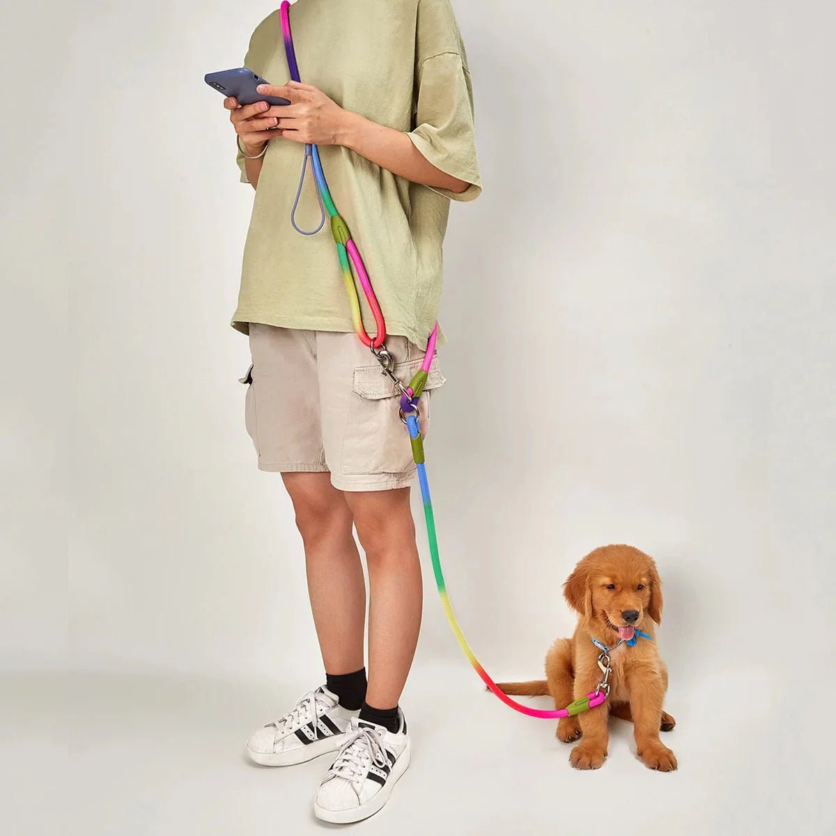 Reflective Nylon Hands - Free Dog Leash - Purrfection Palace