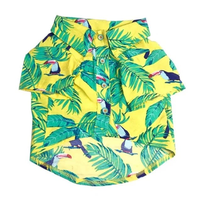 Summer Pet Printed Clothes - Purrfection Palace